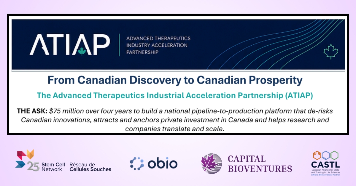From Canadian Discovery to Canadian Prosperity: The Advanced Therapeutics Industrial Acceleration Partnership (ATIAP) Economic Primer